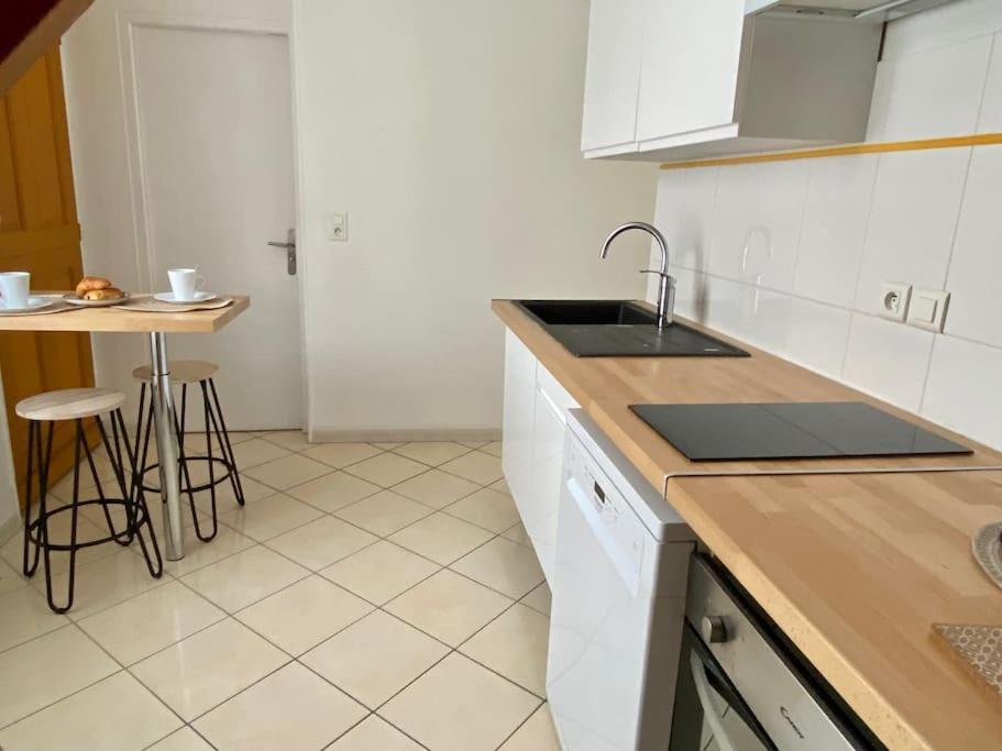 特鲁瓦Le Cosy Troyen Secteur Calme 4 Personnes Parking Prive公寓 外观 照片