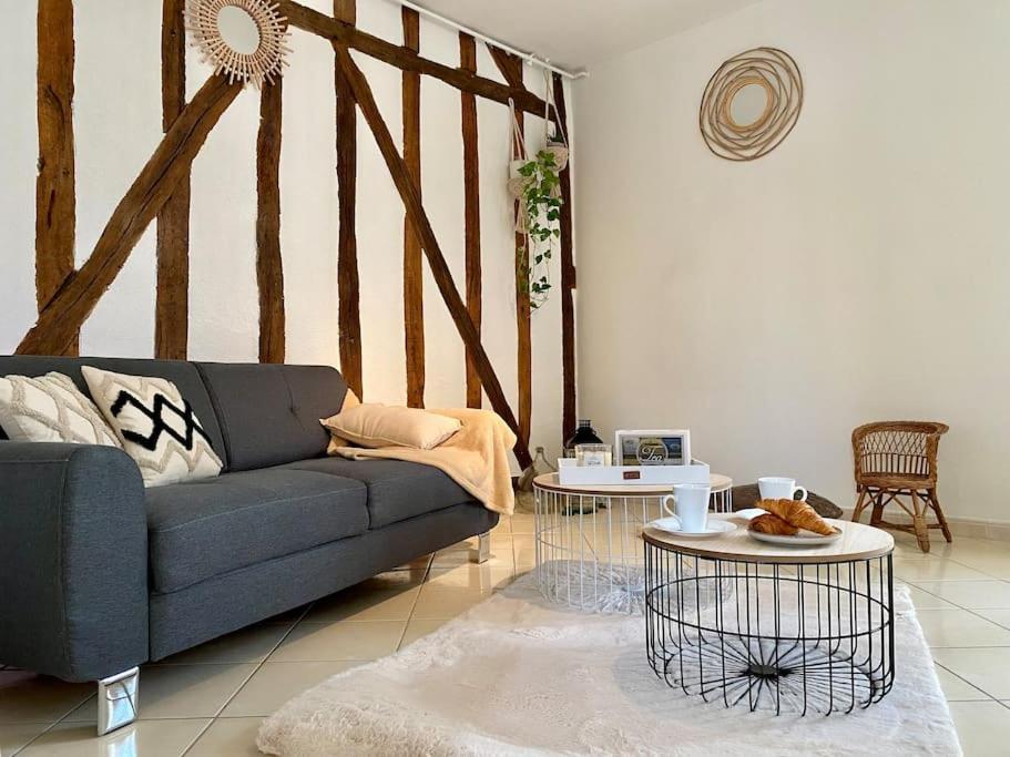 特鲁瓦Le Cosy Troyen Secteur Calme 4 Personnes Parking Prive公寓 外观 照片